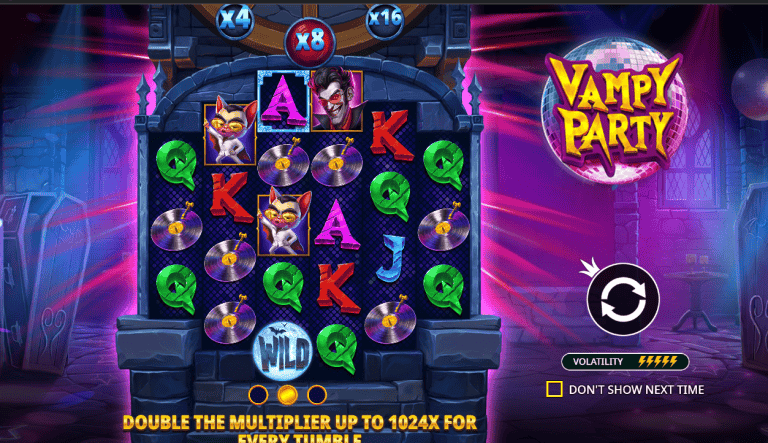 Keseruan Game Slot Online Vampy Party: Menyelami Dunia Vampir yang Penuh Hadiah 2025